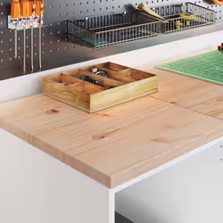 vidaXL Garage Cabinets 2 pcs White Engineered Wood cabinet tool cabinet