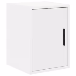 vidaXL Garage Cabinets 2 pcs White Engineered Wood cabinet tool cabinet - Additional view 9