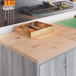 vidaXL Garage Cabinets 2 pcs Grey Sonoma Engineered Wood cabinet tool cabinet
