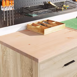 vidaXL Garage Cabinets 2 pcs Sonoma Oak Engineered Wood cabinet tool cabinet