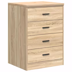vidaXL Garage Cabinets 2 pcs Sonoma Oak Engineered Wood cabinet tool cabinet - Additional view 8