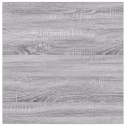vidaXL Coffee Table with Drawers Black Oak 100x100x40 cm centre table - grey sonoma, 100 x 100 x 40 cm - Additional view 8