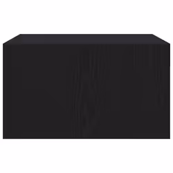 vidaXL Coffee Table with Drawers Black Oak 100x100x40 cm centre table - black oak, 70.5 x 70 x 40 cm - Additional view 6