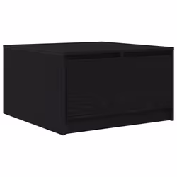 vidaXL Coffee Table with Drawers Black Oak 100x100x40 cm centre table - black oak, 70.5 x 70 x 40 cm - Additional view 7
