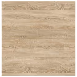 vidaXL Coffee Table with Drawers Black Oak 100x100x40 cm centre table - sonoma oak, 70.5 x 70 x 40 cm - Additional view 8