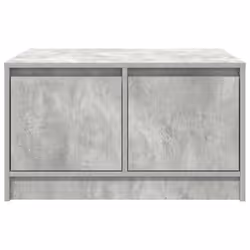 vidaXL Coffee Table with Drawers Black Oak 100x100x40 cm centre table - concrete grey, 70.5 x 70 x 40 cm - Additional view 5