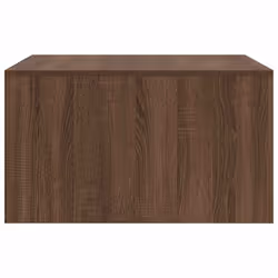 vidaXL Coffee Table with Drawers Black Oak 100x100x40 cm centre table - brown oak, 70.5 x 70 x 40 cm - Additional view 6