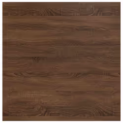 vidaXL Coffee Table with Drawers Black Oak 100x100x40 cm centre table - brown oak, 70.5 x 70 x 40 cm - Additional view 8