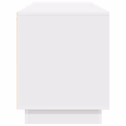 vidaXL TV Cabinet with LED Lights Old Wood 193.5x41x50 cm TV stand - white, 160.5 cm - Additional view 7