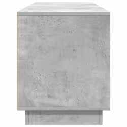 vidaXL TV Cabinet with LED Lights Old Wood 193.5x41x50 cm TV stand - concrete grey, 160.5 cm - Additional view 7