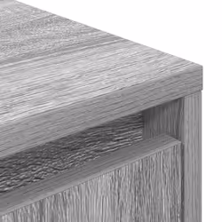 vidaXL TV Cabinet with LED Lights Old Wood 193.5x41x50 cm TV stand - grey sonoma, 160.5 cm - Additional view 9