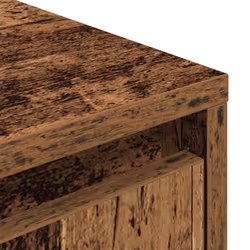 vidaXL TV Cabinet with LED Lights Old Wood 193.5x41x50 cm TV stand - old wood, 160.5 cm - Additional view 9