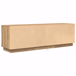vidaXL TV Cabinet with LED Lights Old Wood 193.5x41x50 cm TV stand - artisan oak, 160.5 cm - Additional view 8