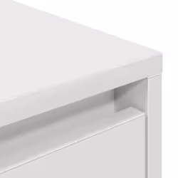 vidaXL TV Cabinet with LED Lights Old Wood 193.5x41x50 cm TV stand - white, 193.5 cm - Additional view 9
