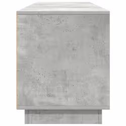 vidaXL TV Cabinet with LED Lights Old Wood 193.5x41x50 cm TV stand - concrete grey, 193.5 cm - Additional view 7