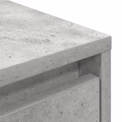 vidaXL TV Cabinet with LED Lights Old Wood 193.5x41x50 cm TV stand - concrete grey, 193.5 cm - Additional view 9