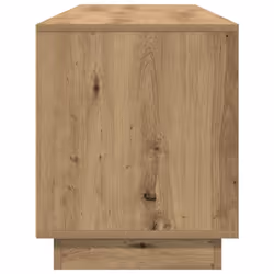 vidaXL TV Cabinet with LED Lights Old Wood 193.5x41x50 cm TV stand - artisan oak, 193.5 cm - Additional view 7