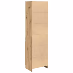 vidaXL Highboard Black Oak 37.5x35x180 cm Engineered Wood cabinet side cabinet - artisan oak, 50 cm - Additional view 7