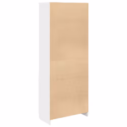 vidaXL Highboard Black Oak 37.5x35x180 cm Engineered Wood cabinet side cabinet - white, 70 cm - Additional view 7