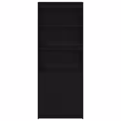 vidaXL Highboard Black Oak 37.5x35x180 cm Engineered Wood cabinet side cabinet - black, 70 cm - Additional view 5