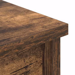 vidaXL Highboard Black Oak 37.5x35x180 cm Engineered Wood cabinet side cabinet - smoked oak, 70 cm - Additional view 8