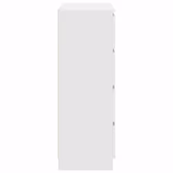 vidaXL Sideboard White 80x35x99 cm Engineered Wood storage cabinet - Additional view 6