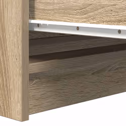 vidaXL Sideboard Sonoma Oak 80x35x99 cm Engineered Wood storage cabinet - Additional view 9