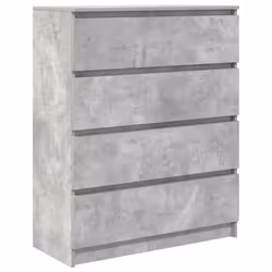 vidaXL Sideboard Concrete Grey 80x35x99 cm Engineered Wood storage cabinet