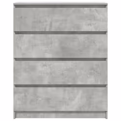 vidaXL Sideboard Concrete Grey 80x35x99 cm Engineered Wood storage cabinet - Additional view 5