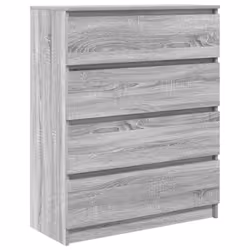 vidaXL Sideboard Grey Sonoma 80x35x99 cm Engineered Wood storage cabinet
