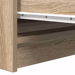 vidaXL Sideboard Sonoma Oak 100x35x99 cm Engineered Wood storage cabinet - Additional view 9