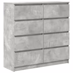 vidaXL Sideboard Concrete Grey 100x35x99 cm Engineered Wood storage cabinet