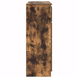 vidaXL Sideboard Smoked Oak 100x35x99 cm Engineered Wood storage cabinet - Additional view 6