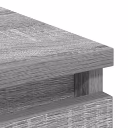 vidaXL Sideboard Grey Sonoma 100x35x99 cm Engineered Wood storage cabinet - Additional view 8