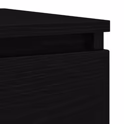 vidaXL Sideboard Black Oak 100x35x76 cm Engineered Wood storage cabinet - Additional view 8