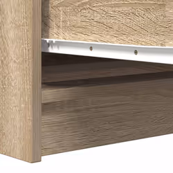 vidaXL Sideboard Sonoma Oak 100x35x76 cm Engineered Wood storage cabinet - Additional view 9