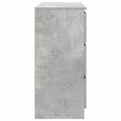 vidaXL Sideboard Concrete Grey 100x35x76 cm Engineered Wood storage cabinet - Additional view 6
