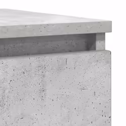 vidaXL Sideboard Concrete Grey 100x35x76 cm Engineered Wood storage cabinet - Additional view 8