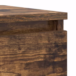 vidaXL Sideboard Smoked Oak 100x35x76 cm Engineered Wood storage cabinet - Additional view 8