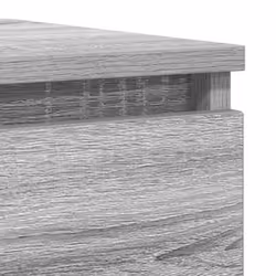 vidaXL Sideboard Grey Sonoma 100x35x76 cm Engineered Wood storage cabinet - Additional view 8