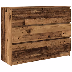 vidaXL Sideboard Old Wood 100x35x76 cm Engineered Wood storage cabinet
