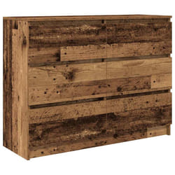 vidaXL Sideboard Old Wood 100x35x76 cm Engineered Wood storage cabinet