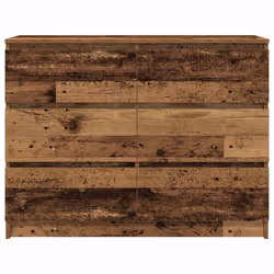 vidaXL Sideboard Old Wood 100x35x76 cm Engineered Wood storage cabinet - Additional view 5