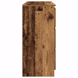 vidaXL Sideboard Old Wood 100x35x76 cm Engineered Wood storage cabinet - Additional view 6
