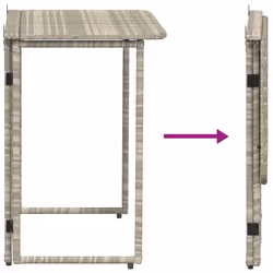 VidaXL 4108258 outdoor table Grey - Additional view 7