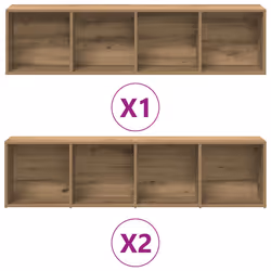 VidaXL 3328550 living room bookcase - Additional view 5