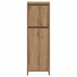 vidaXL Bathroom Furniture Set 4 Piece Engineered Wood Organiser Multi Colours - artisan oak - Additional view 4