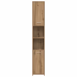 vidaXL Bathroom Furniture Set 3 Piece Engineered Wood Furniture Multi Colours - artisan oak - Additional view 5