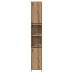 vidaXL 3 Piece Bathroom Furniture Set Artisan Oak Engineered Wood - Additional view 5