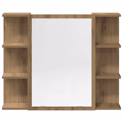 vidaXL Bathroom Furniture Set Vanity Unit Sink Unit 3 Piece Engineered Wood - artisan oak - Additional view 5